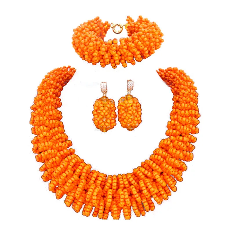 DODU Gold Dubai Necklace Set Crystal Small Beads Beaded Design African Bridal Trukish Jewelery Set
DODU Gold Dubai Necklace Set Crystal Small Beads Beaded Design African Bridal Trukish Jewelery Set