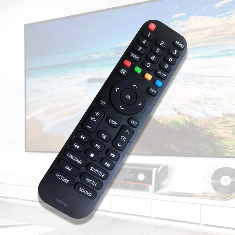 Новая замена EN2W30H для пульта дистанционного управления Hisense Smart LCD LED TV 40A5100F 
Новая замена EN2W30H для пульта дистанционного управления Hisense Smart LCD LED TV 40A5100F