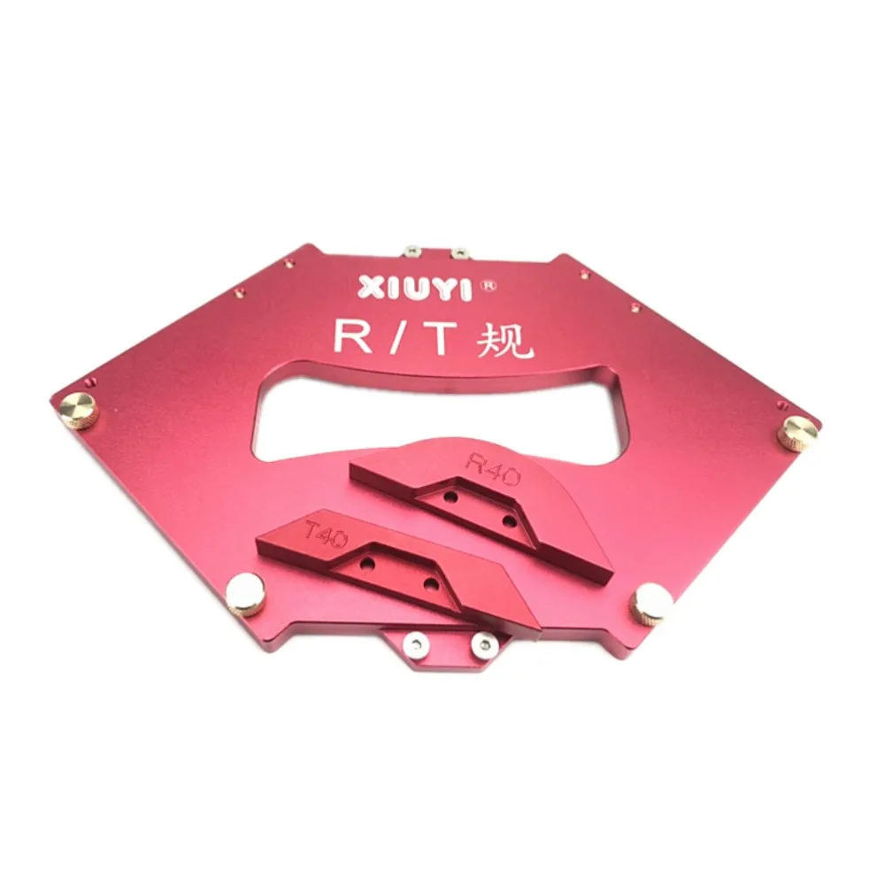 Trimming Machine Fillet Gauge Angled Ruler R T Tool Set | Инструменты