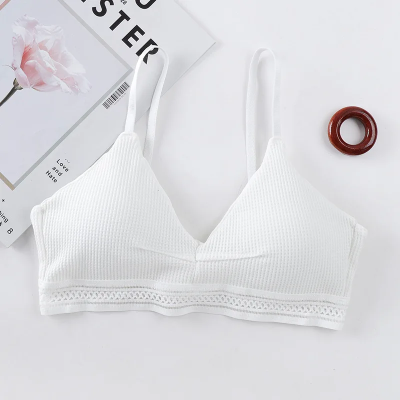 Bralette French Style Underwear Women Push Up Deep V Bra No Steel Ring Lingerie Brassiere High Quality Soft Seamless Girls Bra
Bralette French Style Underwear Women Push Up Deep V Bra No Steel Ring Lingerie Brassiere High Quality Soft Seamless Girls Bra