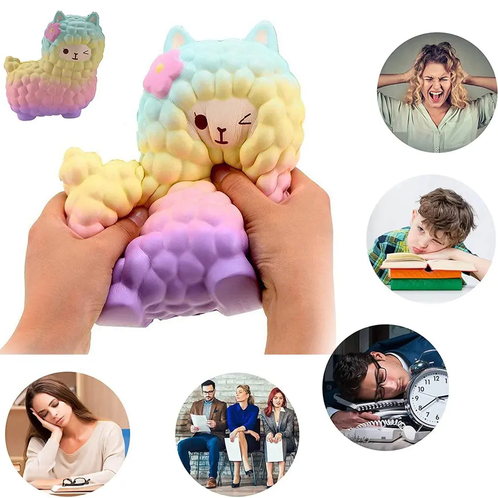 Funny Design Cartoon Jumbo Sheep Squishy Slow Rising Alpaca Squeeze Toys Stress Relief Exquisite Kid Gift Stress Relief Toys
Funny Design Cartoon Jumbo Sheep Squishy Slow Rising Alpaca Squeeze Toys Stress Relief Exquisite Kid Gift Stress Relief Toys