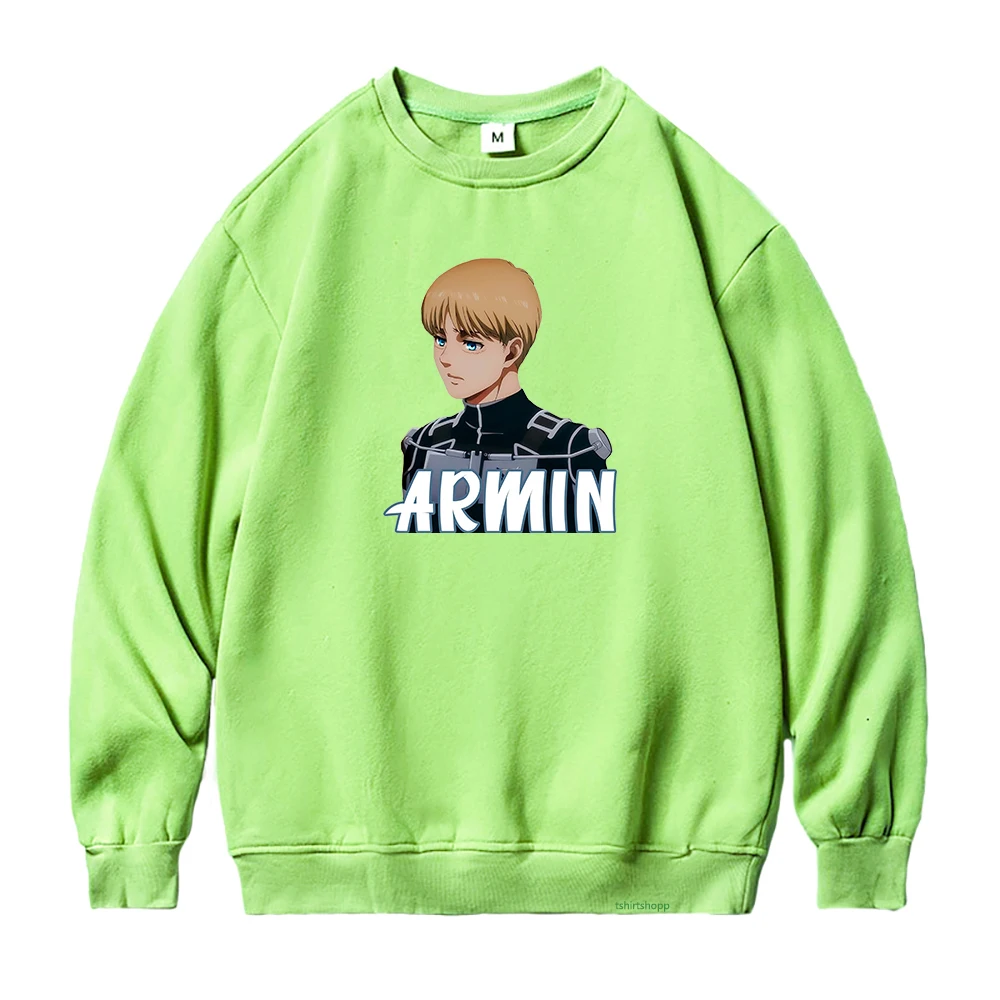Attack on Titan Hoodie Women Anime Loose Armin Hoodies Woman Harajuku Mikasa Eren Hoody Fleece Crew Neck Pullovers Sweatshirts
Attack on Titan Hoodie Women Anime Loose Armin Hoodies Woman Harajuku Mikasa Eren Hoody Fleece Crew Neck Pullovers Sweatshirts