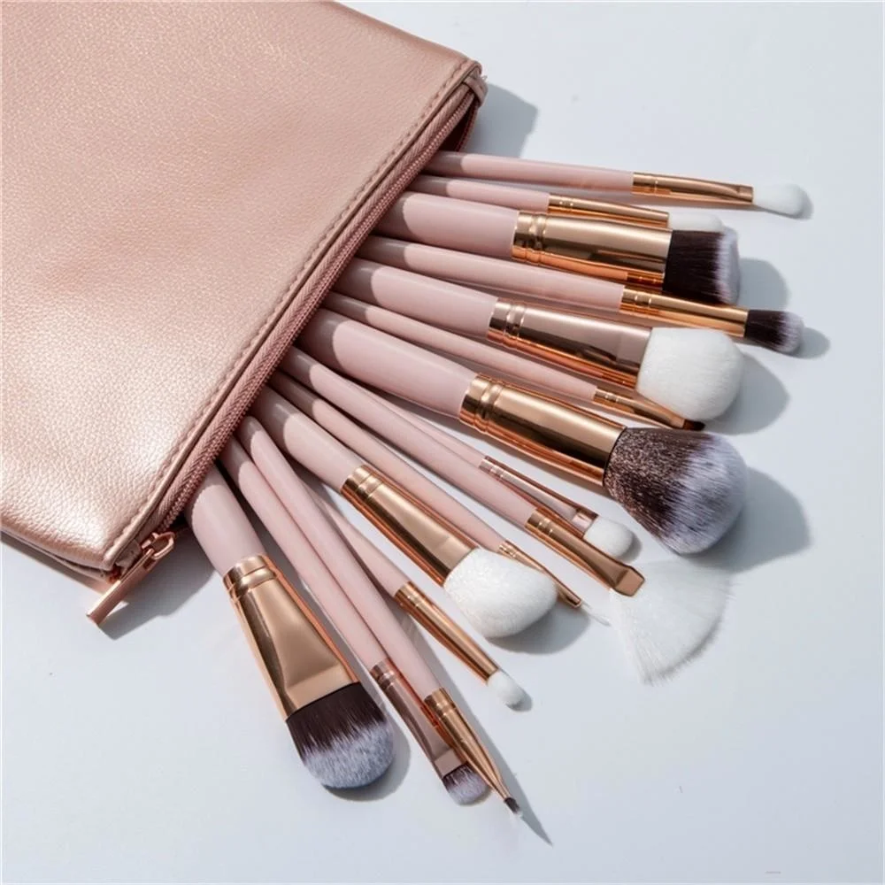 Brush 15PCS Set Makeup With Zipper Bag Professional Beauty Make up Tool Foundation Powder Eyeshadow Brushes Cosmetics Tools
Brush 15PCS Set Makeup With Zipper Bag Professional Beauty Make up Tool Foundation Powder Eyeshadow Brushes Cosmetics Tools
