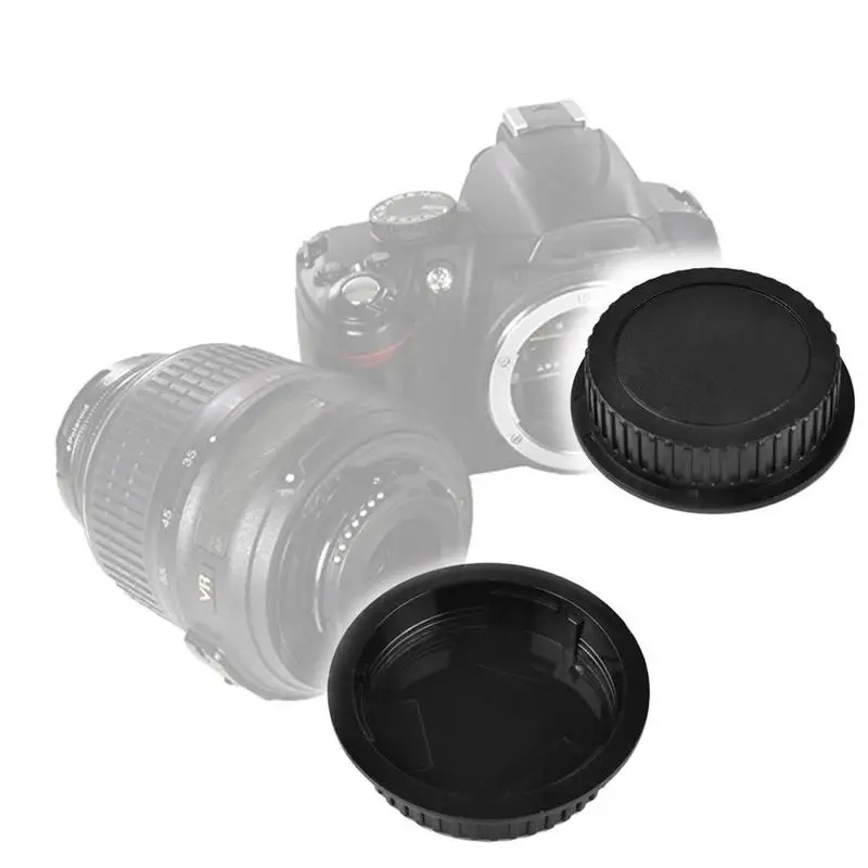 Задняя крышка объектива для всех камер Nikon DSLR SLR пылезащитная бейсболка с камерой