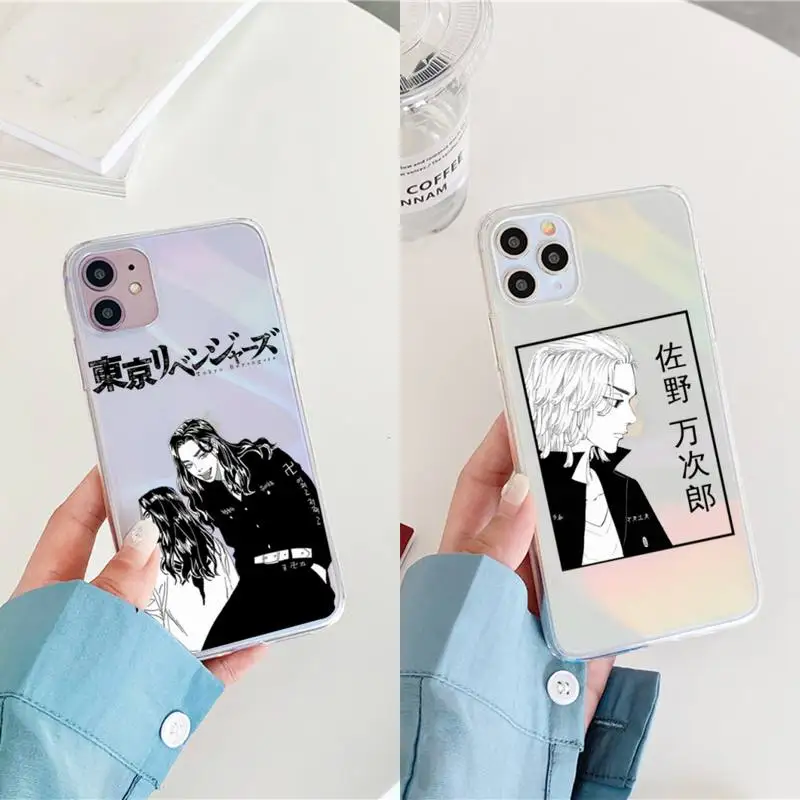 Tokyo Revengers manjiro Phone Case Laser Transparent for iPhone 11 12 pro mini 7 8 Plus X XS Max HUAWEI P30 40 Soft TPU Coque
Tokyo Revengers manjiro Phone Case Laser Transparent for iPhone 11 12 pro mini 7 8 Plus X XS Max HUAWEI P30 40 Soft TPU Coque