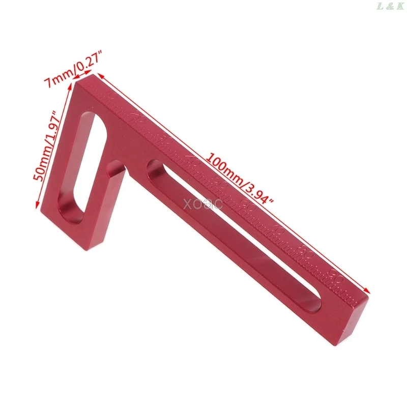100mm Precision Mini Square Woodworking Tool L-Squre Minisquare Clamping Squares M13 dropship
100mm Precision Mini Square Woodworking Tool L-Squre Minisquare Clamping Squares M13 dropship