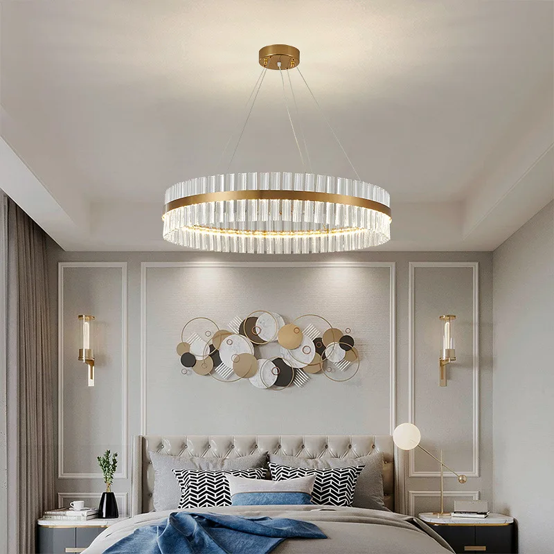 Modern crystal chandelier living room LED ceiling lamp bedroom LED chandelier restaurant round crystal lighting factory direct l
Modern crystal chandelier living room LED ceiling lamp bedroom LED chandelier restaurant round crystal lighting factory direct l