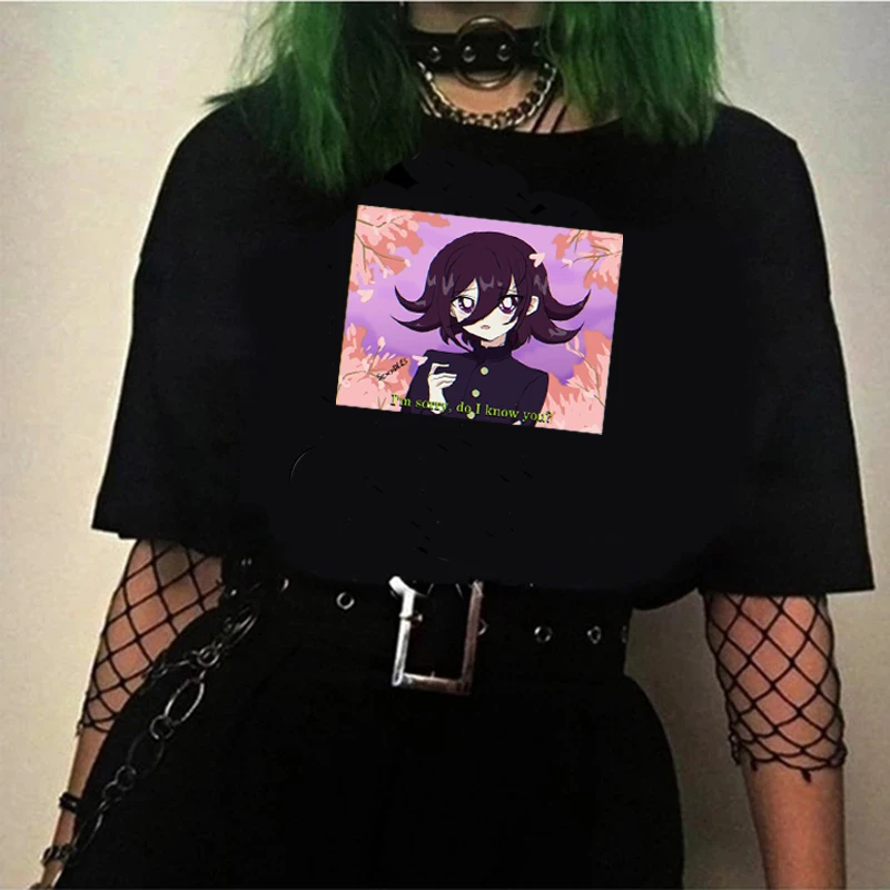 Hot Japanese Anime Ouma Kokichi T Shirt Men Cartoon Danganronpa V3 T-shirt Ouma Kokichi Graphic Tees Unisex Tops Tshirt Male 
Hot Japanese Anime Ouma Kokichi T Shirt Men Cartoon Danganronpa V3 T-shirt Ouma Kokichi Graphic Tees Unisex Tops Tshirt Male