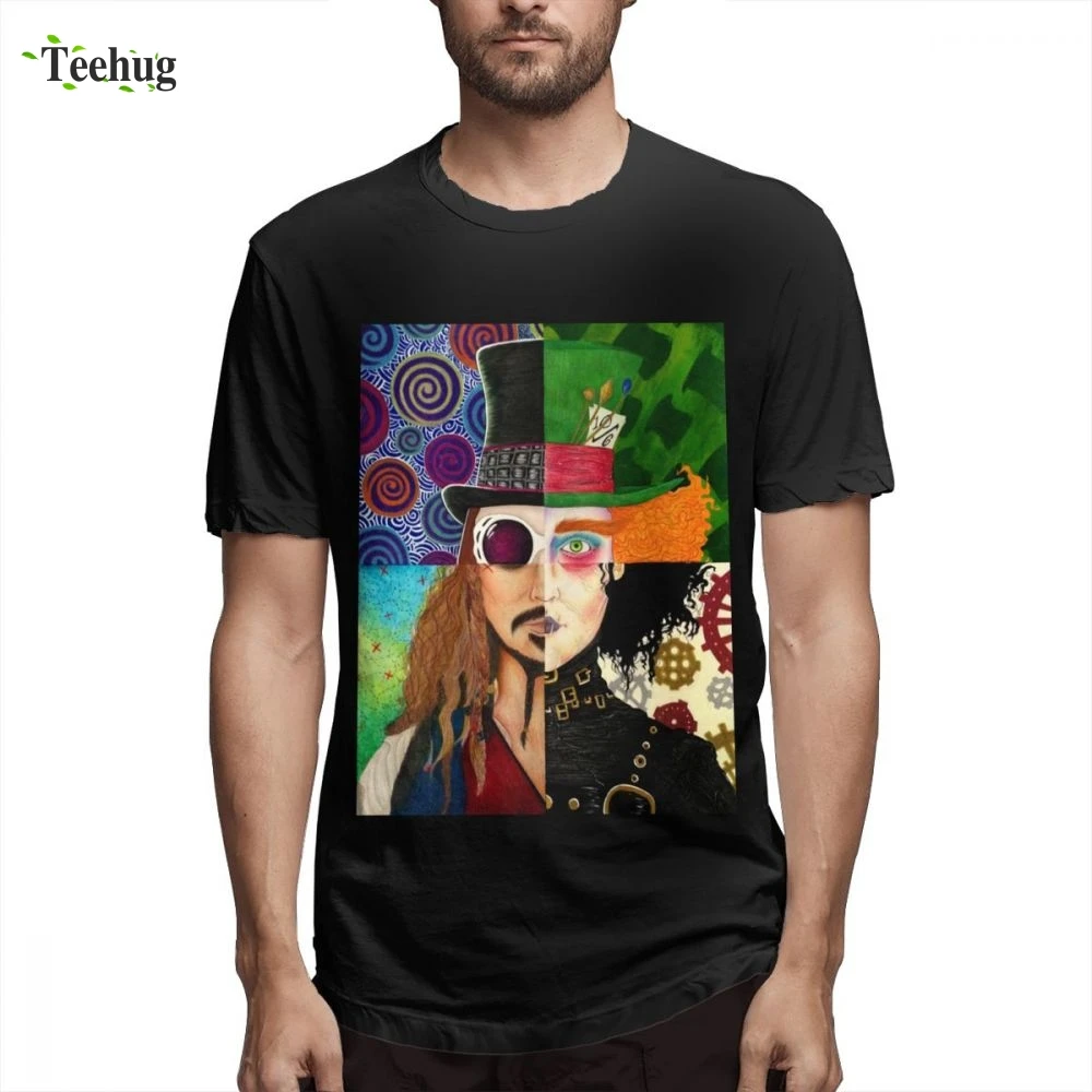 Unisex For Men Johnny Depp Character Collage Tee Crazy Unique Design O-neck For Boy Tees
Unisex For Men Johnny Depp Character Collage Tee Crazy Unique Design O-neck For Boy Tees