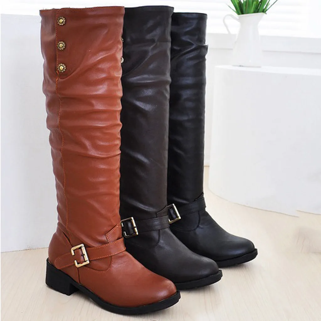 SAGACE 2019 new Winter Knee High Boots women Solid color soft Leather Long snow Boots warm winter shoes woman high kneeboots #4Z
SAGACE 2019 new Winter Knee High Boots women Solid color soft Leather Long snow Boots warm winter shoes woman high kneeboots #4Z