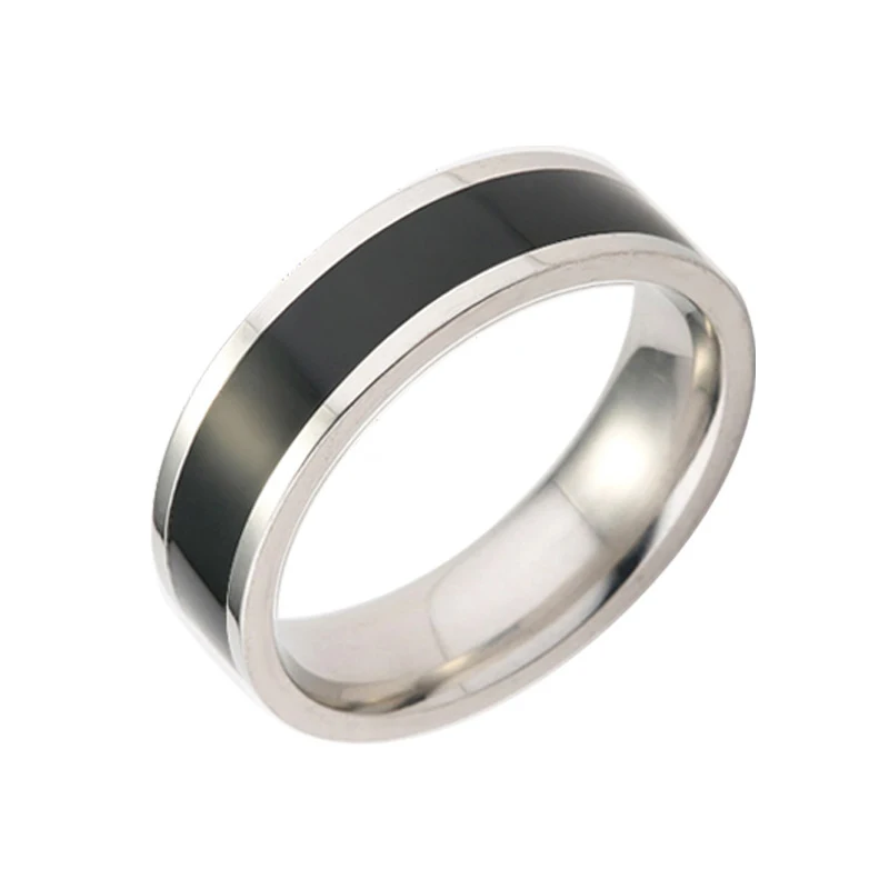 Trendy Stainless Steel Rings for Men Black and Silver Color Fashion Women Finger Ring Couple Jewelry Couple Hiphop Gifts
Trendy Stainless Steel Rings for Men Black and Silver Color Fashion Women Finger Ring Couple Jewelry Couple Hiphop Gifts
