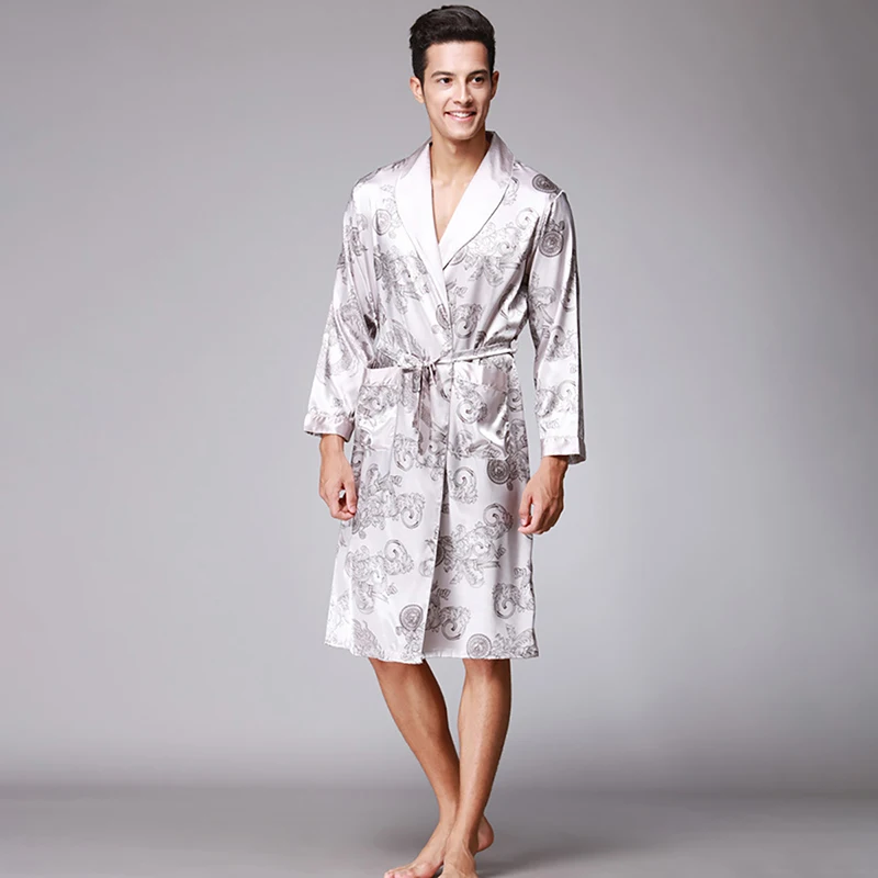 Summer Chinese Elements Dragon Print Artificial Silk Sexy Comfort Men Bath Robe SWP032
Summer Chinese Elements Dragon Print Artificial Silk Sexy Comfort Men Bath Robe SWP032