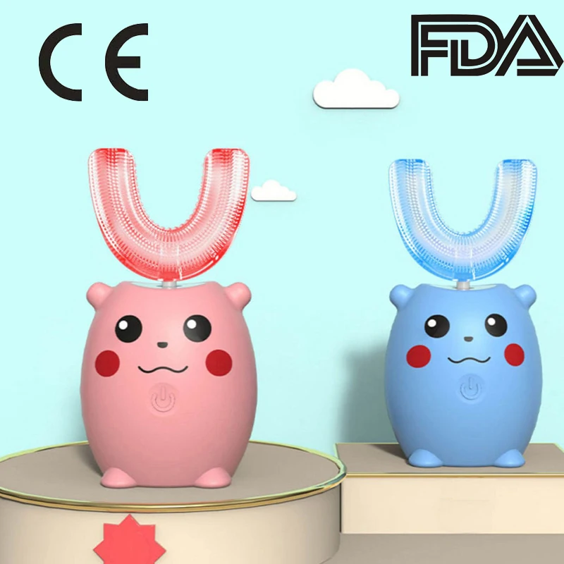 Smart Sonic Electric Toothbrush Children Ultrasonic Whitening Toothbrush With Soft Replacement Brush Head Cartoon Pattern
Smart Sonic Electric Toothbrush Children Ultrasonic Whitening Toothbrush With Soft Replacement Brush Head Cartoon Pattern