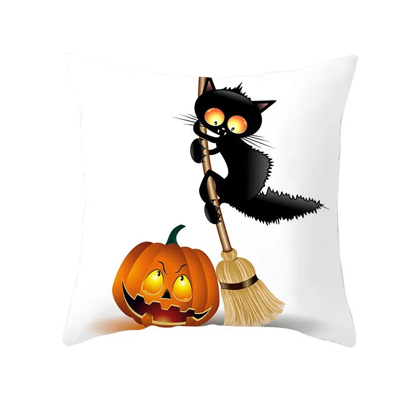 Halloween Cushion Cover Halloween Pumpkin Cat Printing Decorative Pillowcase Halloween Black Cat Throw Pillow Case Cushion Cover
Halloween Cushion Cover Halloween Pumpkin Cat Printing Decorative Pillowcase Halloween Black Cat Throw Pillow Case Cushion Cover
