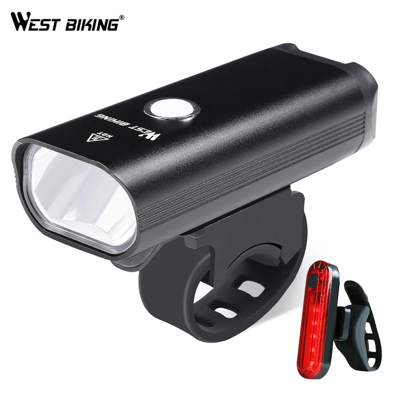 WEST BIKING Cycling Light Flashlight USB Rechargeable MTB Bicycle Front Lights Lamp Waterproof Bike Headlight Bike Accessories
WEST BIKING Cycling Light Flashlight USB Rechargeable MTB Bicycle Front Lights Lamp Waterproof Bike Headlight Bike Accessories