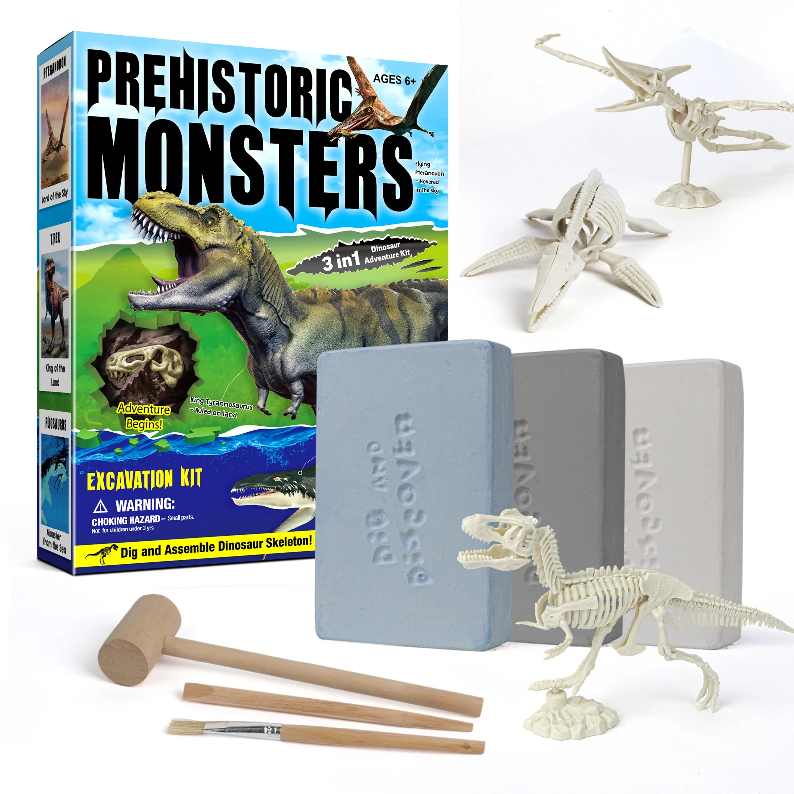 New Prehistoric Jurassic Dig Dinosaur Kit Excavation Toys PVC Dinosaur World Animal Model Action Figures Collection Toy for Kids
New Prehistoric Jurassic Dig Dinosaur Kit Excavation Toys PVC Dinosaur World Animal Model Action Figures Collection Toy for Kids