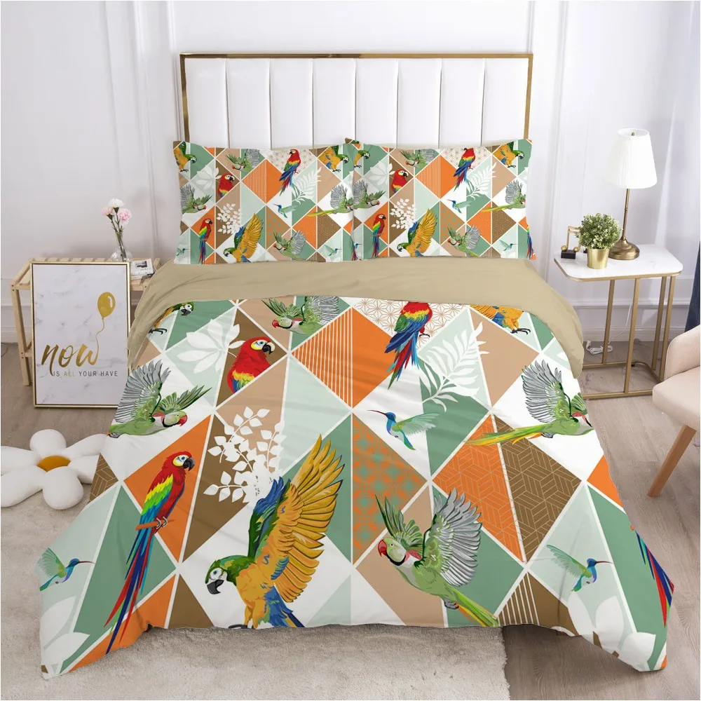 3D Bedding Sets Quilt Covers Pillow Shams Duvet Cover Sets Bedclothes Bed Linens King Queen Full Simple Flower Home Textile
3D Bedding Sets Quilt Covers Pillow Shams Duvet Cover Sets Bedclothes Bed Linens King Queen Full Simple Flower Home Textile