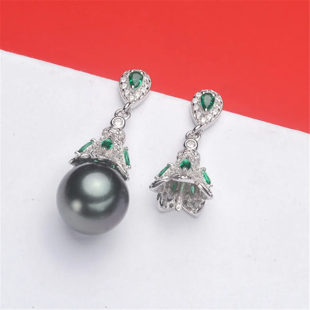 Real Solid 925 Sterling Silver Pearl Stud Earrings Accessories Findings DIY Jewelry Ear Hook Blank Empty Support
Real Solid 925 Sterling Silver Pearl Stud Earrings Accessories Findings DIY Jewelry Ear Hook Blank Empty Support
