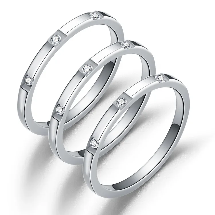Sinogaa Simple Tail Ring Crystal Ring Wedding Ring 2mm Thin Finger Stainless Steel Couple Rings Jewelry For Women
Sinogaa Simple Tail Ring Crystal Ring Wedding Ring 2mm Thin Finger Stainless Steel Couple Rings Jewelry For Women
