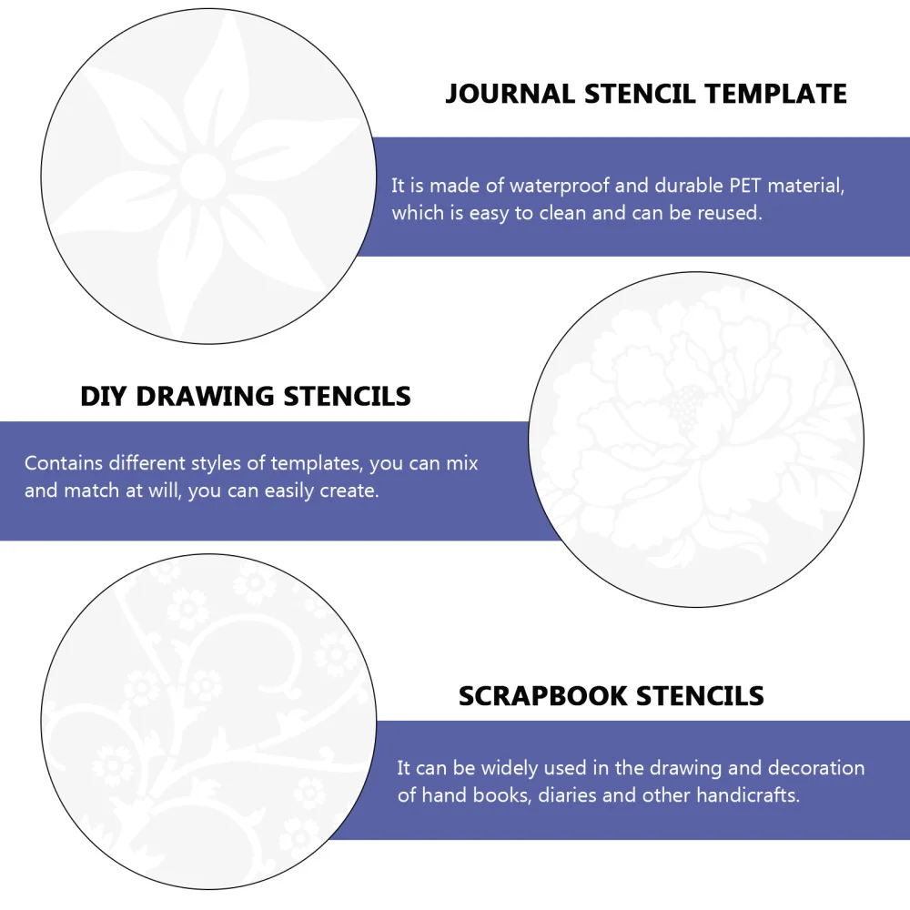 16 Sheets Flower Painting Template Drawing Stencil Hollow Painting Stencils
16 Sheets Flower Painting Template Drawing Stencil Hollow Painting Stencils
