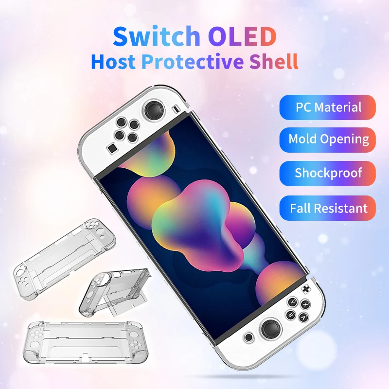 2021 Silicone Protective Cover Shell Skin Non-Slip and Scratch For Nintendo Switch OLED Host Accessories
2021 Silicone Protective Cover Shell Skin Non-Slip and Scratch For Nintendo Switch OLED Host Accessories