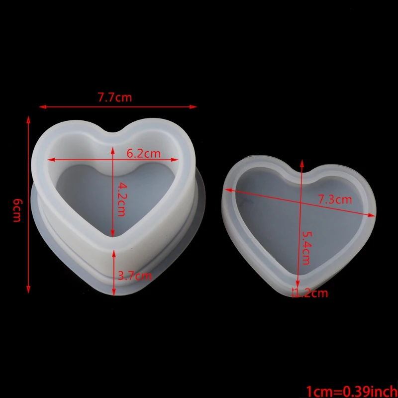 5 Pcs Box Resin Molds with lids Silicone Molds for DIY Craft Making Storing Earrings, Rings, Coins, Keys Ashtray
5 Pcs Box Resin Molds with lids Silicone Molds for DIY Craft Making Storing Earrings, Rings, Coins, Keys Ashtray