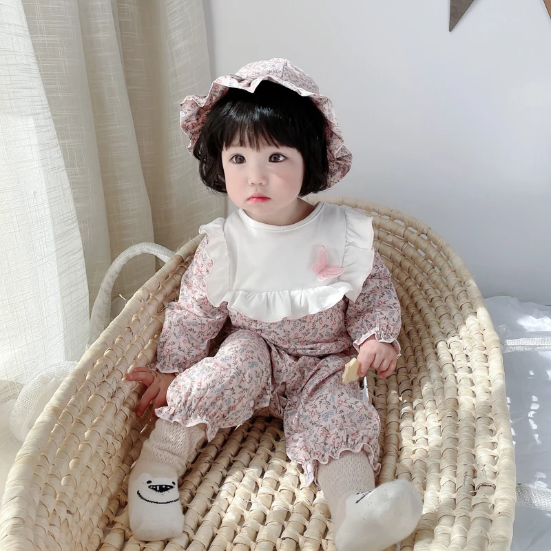 Girls Clothing Newborn Baby Romper Cotton Babysuit Spring Cute Floral Long Sleeve Jumpsuits Infant Causal One-Piece Overalls
Girls Clothing Newborn Baby Romper Cotton Babysuit Spring Cute Floral Long Sleeve Jumpsuits Infant Causal One-Piece Overalls