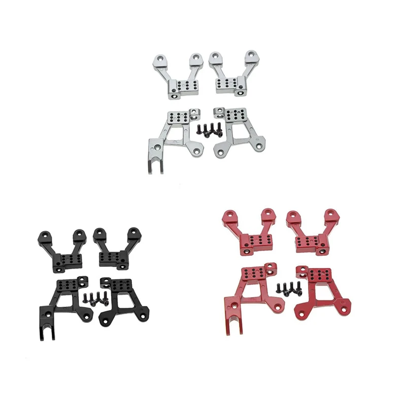 4PCS Metal Front & Rear Shock Damper Towers Mount Hoops for Axial SCX10 II 90046 90047 1/10 RC Crawler Upgrade Parts
4PCS Metal Front & Rear Shock Damper Towers Mount Hoops for Axial SCX10 II 90046 90047 1/10 RC Crawler Upgrade Parts