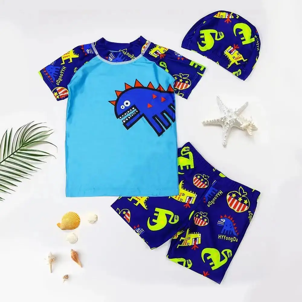 Children Swimwear Baby Bathing Suit 3 Pcs Set Spiderman Dinosaur Short Sleeve Swimming Suits for Boys Toddler Kids Beach Wear
Children Swimwear Baby Bathing Suit 3 Pcs Set Spiderman Dinosaur Short Sleeve Swimming Suits for Boys Toddler Kids Beach Wear