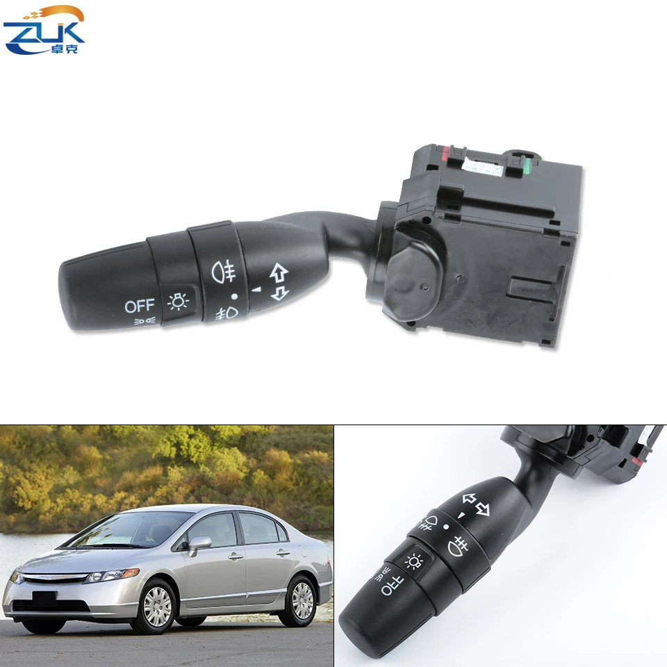 ZUK Lighting & Turn Signal Switch Assy For HONDA CIVIC FA1 2006 2007 2008 2009 2010 2011 CIVIC HYBRID FA3 CRV RE2 RE4 2007-2009
ZUK Lighting & Turn Signal Switch Assy For HONDA CIVIC FA1 2006 2007 2008 2009 2010 2011 CIVIC HYBRID FA3 CRV RE2 RE4 2007-2009
