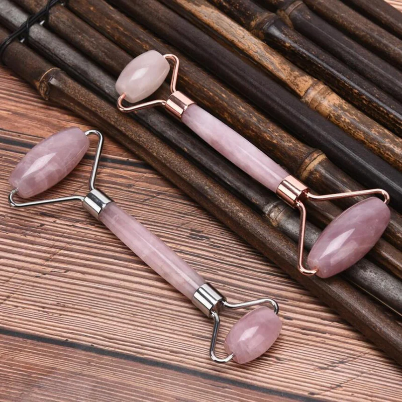 Jade Roller Face Massage Rose Quartz Natural Stone Crystal Slimmer Lift Facial Massage Relaxation Beauty Care Slimming Tools
Jade Roller Face Massage Rose Quartz Natural Stone Crystal Slimmer Lift Facial Massage Relaxation Beauty Care Slimming Tools