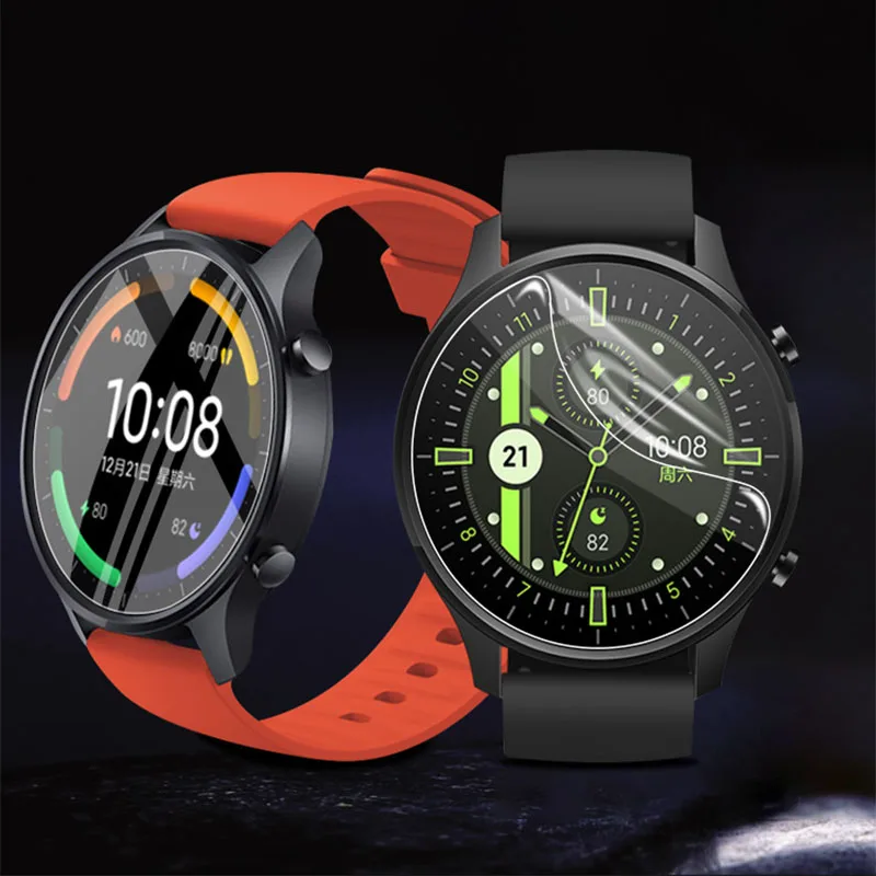 Защитная пленка для экрана Xiaomi Mi Watch цветной ремешок MiWatch умные часы полностью