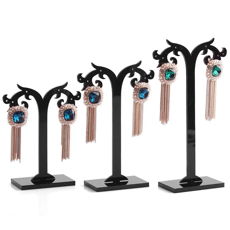 3Pc/set Black Earring Ear Stud Jewelry Display Stand Storage Hanger Holder Show Rack
3Pc/set Black Earring Ear Stud Jewelry Display Stand Storage Hanger Holder Show Rack