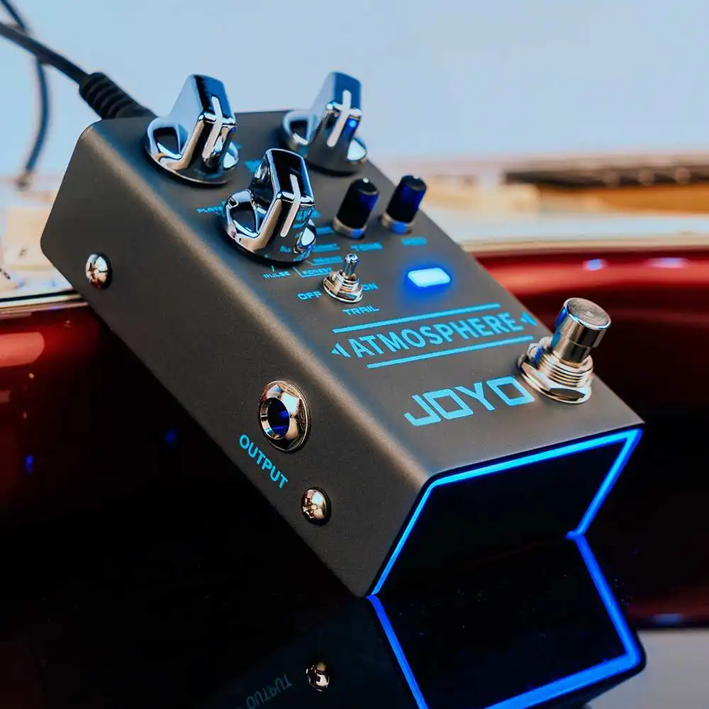 JOYO R-14 Guitar Effect Pedal Bypass 9 Digital Reverb Effect Guitar effector DC 9V Musical Instruments Accessories
JOYO R-14 Guitar Effect Pedal Bypass 9 Digital Reverb Effect Guitar effector DC 9V Musical Instruments Accessories