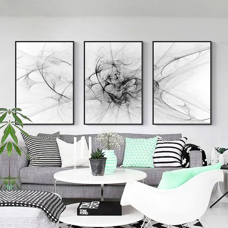 3pcs Nordic Black White wall art Canvas Painting posters Prints Abstract line Picture for Living Room Morden Home Decor No Frame
3pcs Nordic Black White wall art Canvas Painting posters Prints Abstract line Picture for Living Room Morden Home Decor No Frame