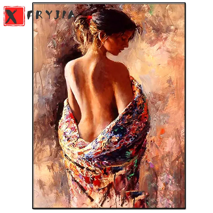 

Diy 5D Diamond Painting Character Art Girl Diamond Mosaic Full Square Round drill Embroidery Sale Children Gift Home Wall Decor