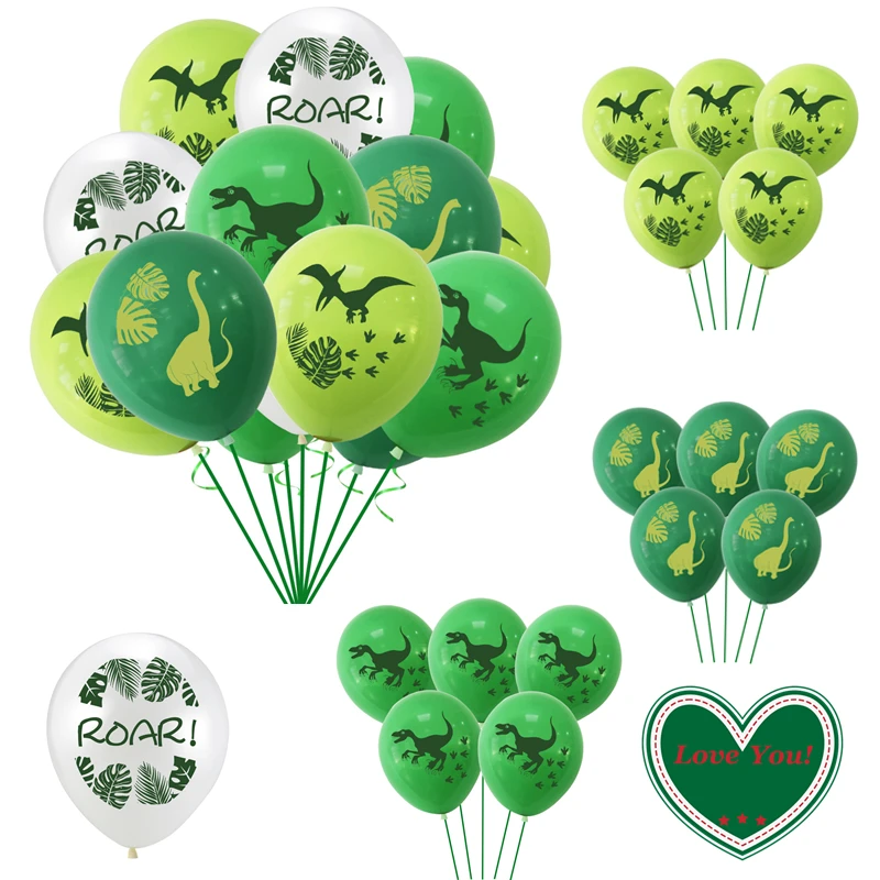 12pcs 12-inch dinosaur print latex balloon children's birthday party decoration balloon forest cartoon animal theme globos
12pcs 12-inch dinosaur print latex balloon children's birthday party decoration balloon forest cartoon animal theme globos