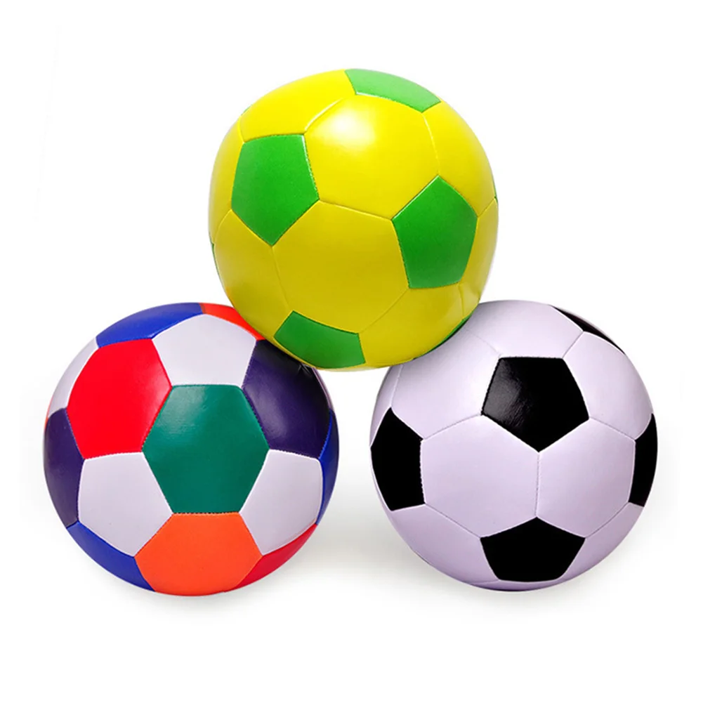 Children Football High Elastic PU Large Cotton Sponge Soccer Ball Soft Indoor Outdoor Sports Kids Toy gym Physical Training game
Children Football High Elastic PU Large Cotton Sponge Soccer Ball Soft Indoor Outdoor Sports Kids Toy gym Physical Training game