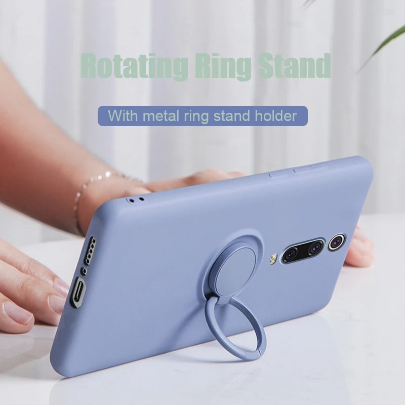 Luxury Silicone Case For Xiaomi Mi Redmi Note 9 10 10T 9T Pro Max 9S Note9 Note10 POCO M3 X3 NFC F3 With Ring Holder Stand Cover
Luxury Silicone Case For Xiaomi Mi Redmi Note 9 10 10T 9T Pro Max 9S Note9 Note10 POCO M3 X3 NFC F3 With Ring Holder Stand Cover