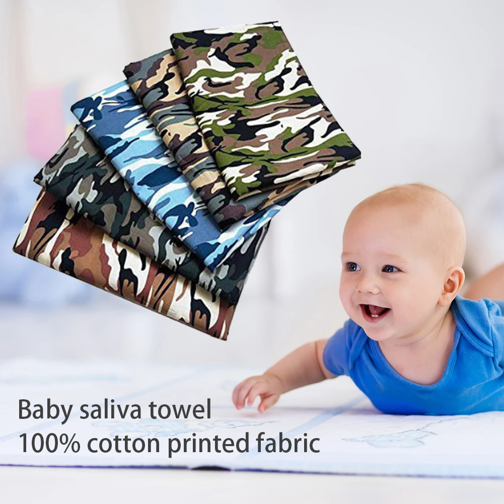 5pcs Cotton Baby Bibs Clothes Camouflage Print DIY Table Sewing Toy for Dolls Clothes Lining Bag Baby Feeding Supplies
5pcs Cotton Baby Bibs Clothes Camouflage Print DIY Table Sewing Toy for Dolls Clothes Lining Bag Baby Feeding Supplies