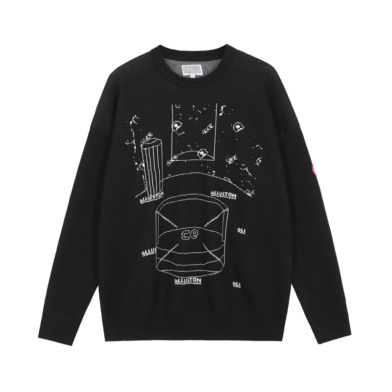 CAVEMPT C.E Sweater Men Woman 1:1 Best-Quality Crewneck Loose Geometric LOGO Jacquard Cav Empt Sweater
CAVEMPT C.E Sweater Men Woman 1:1 Best-Quality Crewneck Loose Geometric LOGO Jacquard Cav Empt Sweater