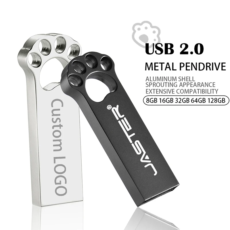 Металлический супер мини флэш накопитель из нержавеющей стали 64 ГБ 32 USB флешка 16