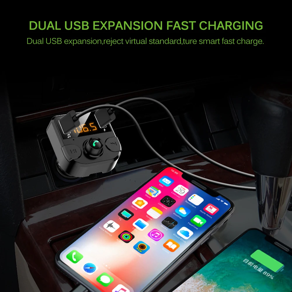 Portable Car MP3 Player Bluetooth Receiving U Disk Charger Music USB 12V-24V Stereo | Электроника