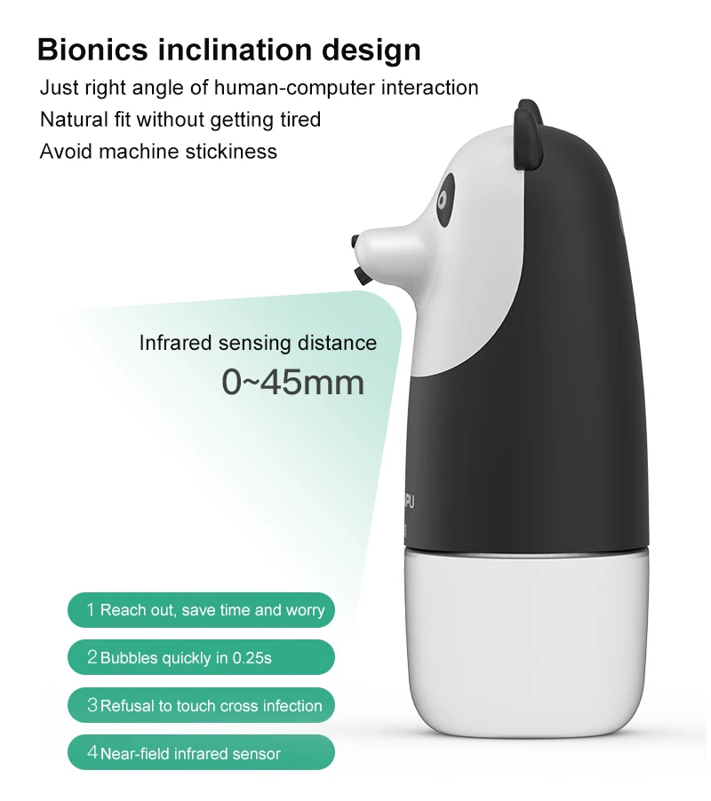 Kitchen Automatic Liquid Soap Dispenser 280ml USB Charging Touchless Automatic Induction Automatic Bathroom Foam Soap Dispenser
Kitchen Automatic Liquid Soap Dispenser 280ml USB Charging Touchless Automatic Induction Automatic Bathroom Foam Soap Dispenser