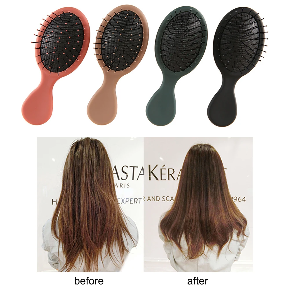 Mini Air Cushion Comb Hairbrush Anti-static Scalp Massage Hair Brush Hair Care Comb
Mini Air Cushion Comb Hairbrush Anti-static Scalp Massage Hair Brush Hair Care Comb