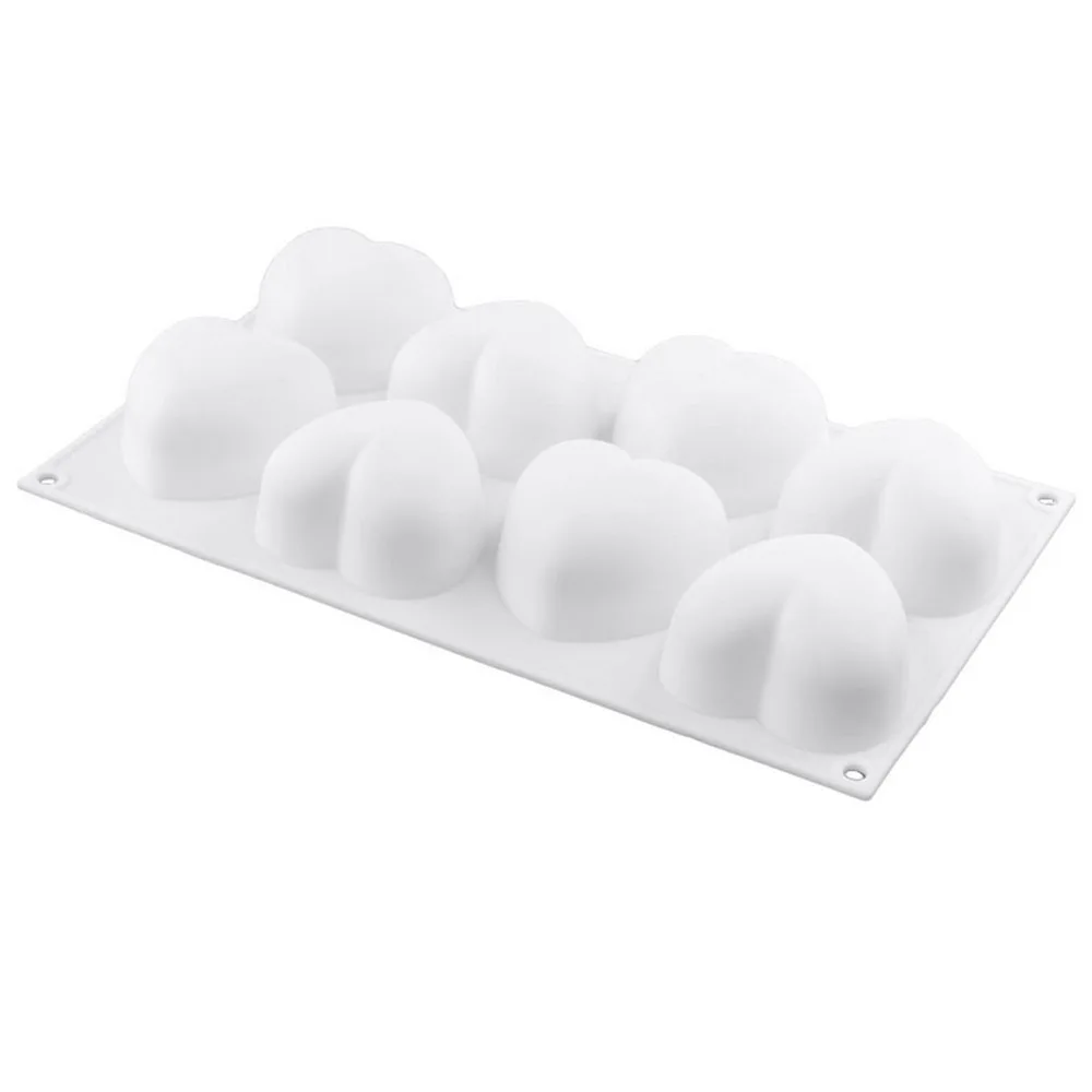 8 Holes Silicone Heart Cake Baking Decorating Molds 3d Cake Mold Bakeware Tools Making Chocolate Desserts Molds
8 Holes Silicone Heart Cake Baking Decorating Molds 3d Cake Mold Bakeware Tools Making Chocolate Desserts Molds