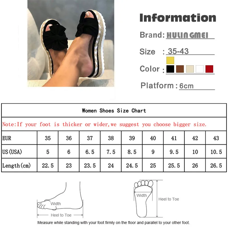 Women Slippers Black Bow Summer Sandals Bow-Knot Slippers Thick Soles Flat Platform Female Floral Beach Shoes For Women
Women Slippers Black Bow Summer Sandals Bow-Knot Slippers Thick Soles Flat Platform Female Floral Beach Shoes For Women