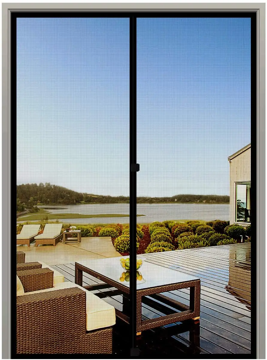 2021 Anti Mosquito Net Fiberglass Magnetic Curtain Automatic Closing Custom Sizes Easy Installation Screen Door Insect Fly Mesh
2021 Anti Mosquito Net Fiberglass Magnetic Curtain Automatic Closing Custom Sizes Easy Installation Screen Door Insect Fly Mesh