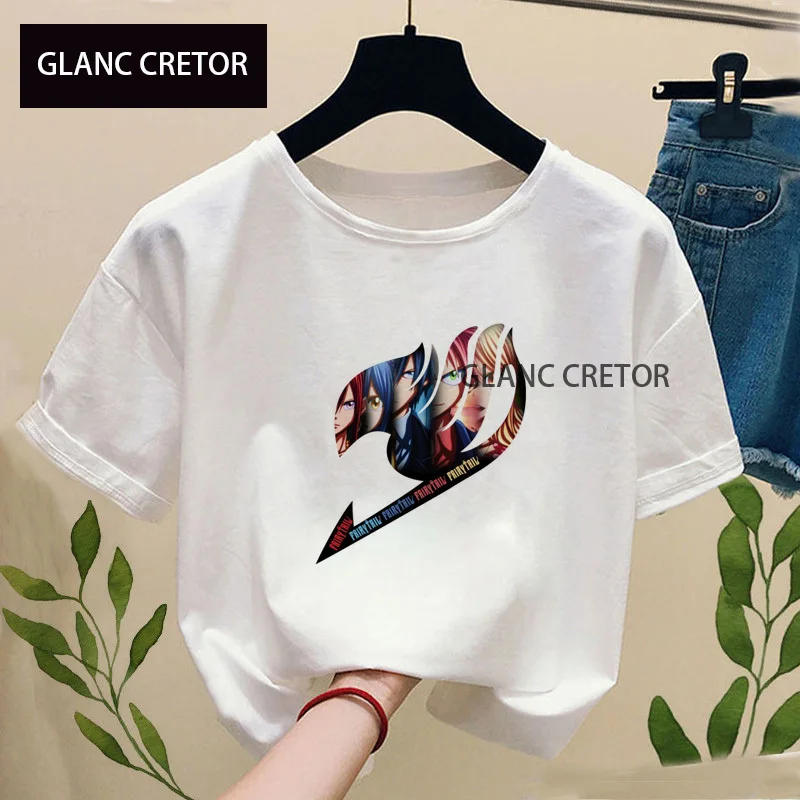 Janpanese Anime T Shirt Womens Clothing Fairy Tail T-shirt Women Casual O-Neck Short Sleeves Summer Printed Tshirt Top Tee
Janpanese Anime T Shirt Womens Clothing Fairy Tail T-shirt Women Casual O-Neck Short Sleeves Summer Printed Tshirt Top Tee