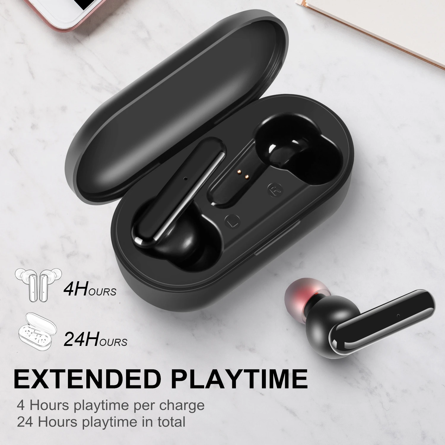 TWS Bluetooth 5,0 наушники беспроводные наушники стерео спортивные водонепроницаемые наушники с микрофоном
TWS Bluetooth 5,0 наушники беспроводные наушники стерео спортивные водонепроницаемые наушники с микрофоном